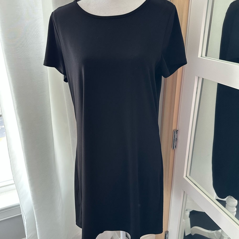 Michael Kors Classic Black Short Sleeve Dress